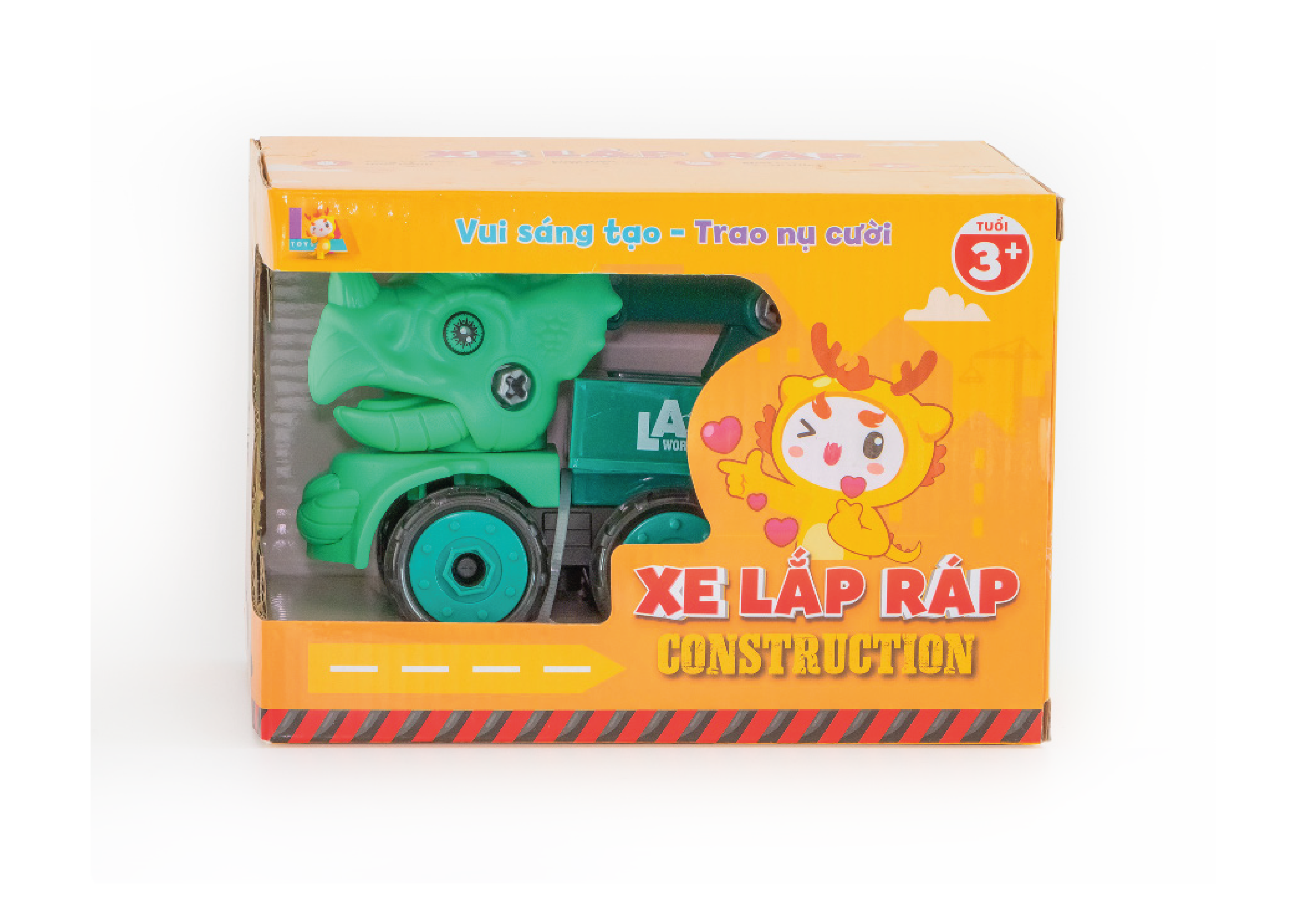 HỘP 1 XE KHỦNG LONG TỰ LẮP RÁP