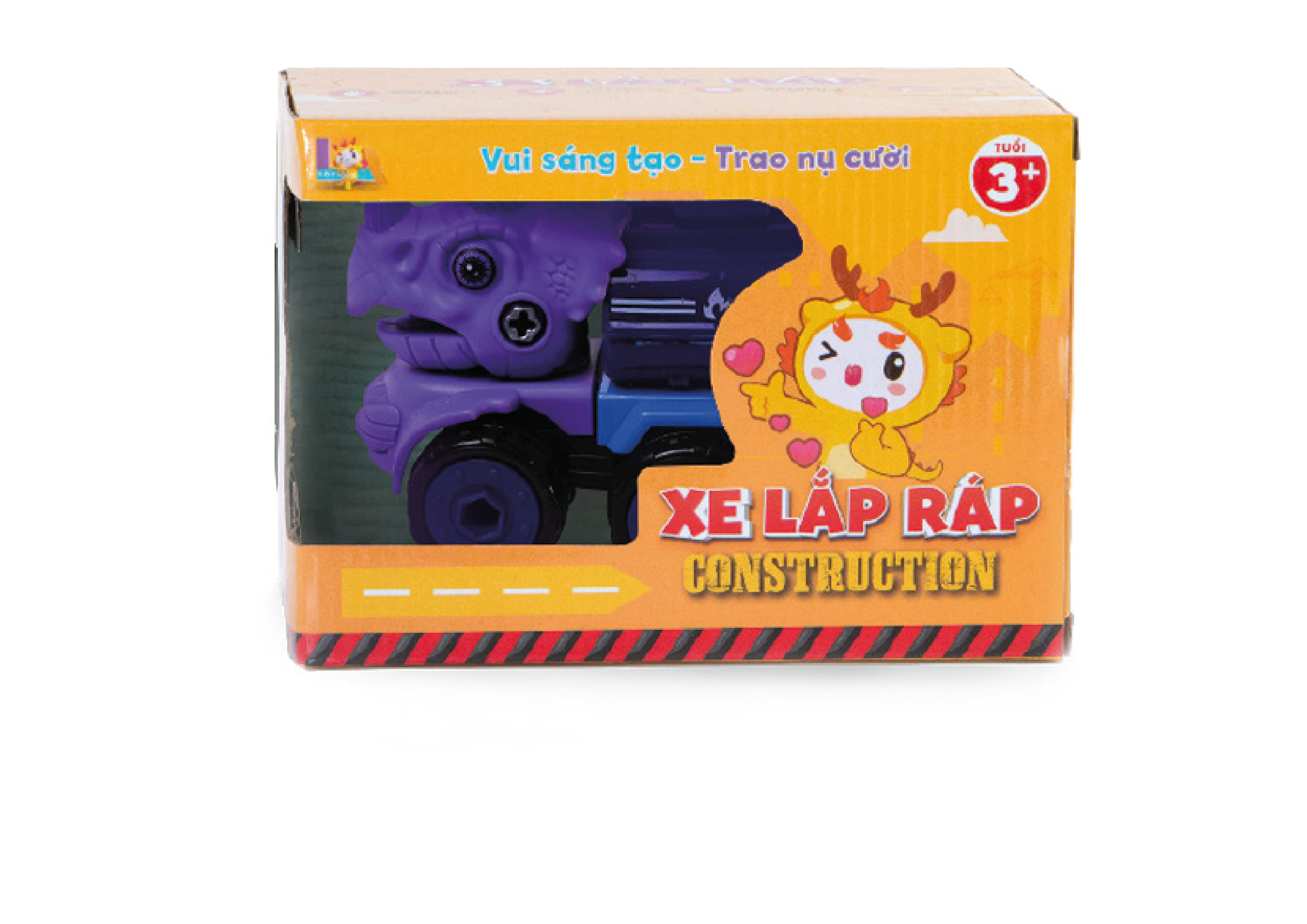 HỘP 1 XE KHỦNG LONG TỰ LẮP RÁP