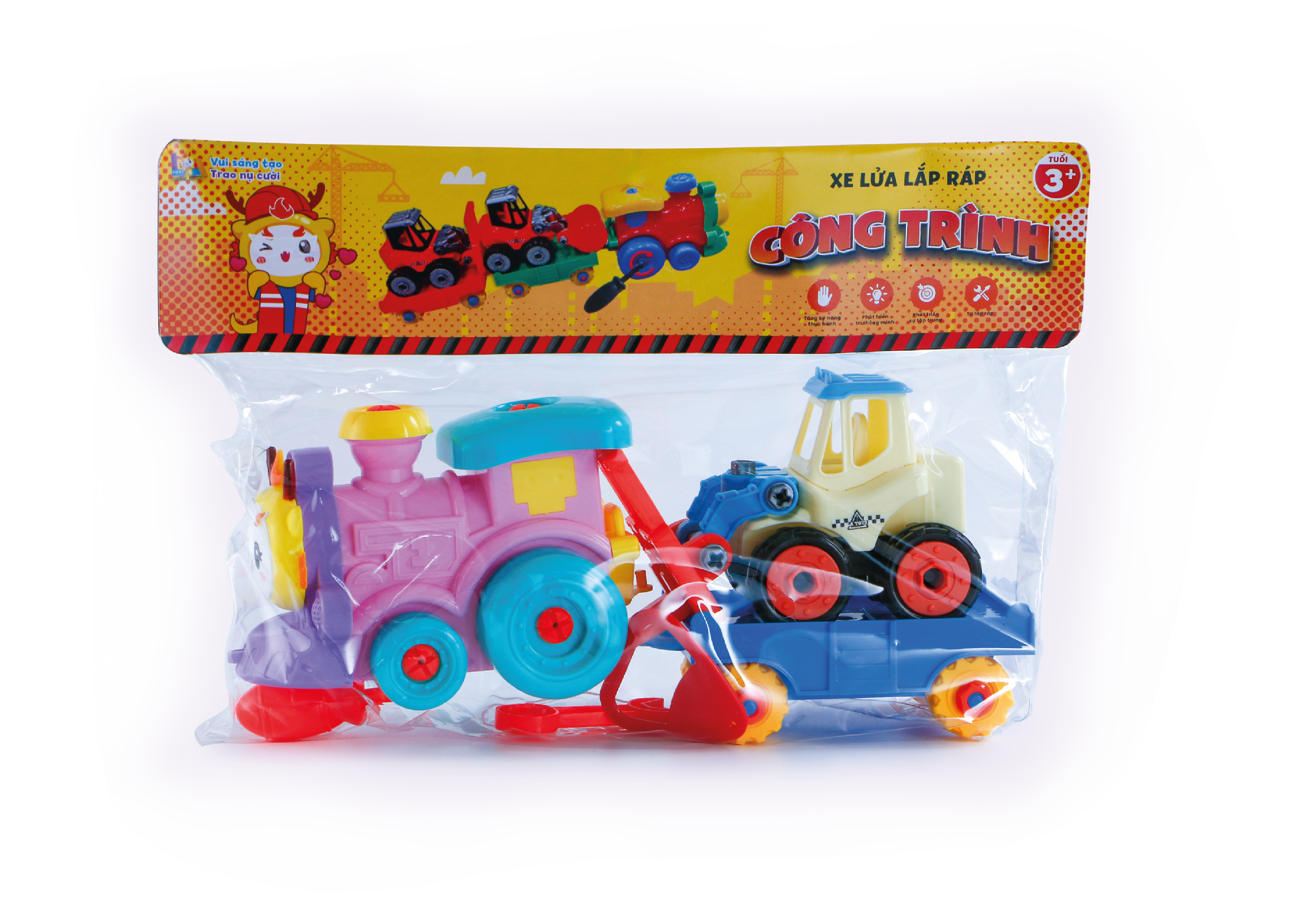 TÚI XE LỬA CHỞ 1 XE LU ỦI TỰ LẮP RÁP